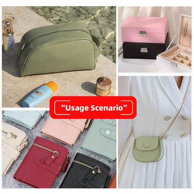 PU Napa Patroon Synthetisch Leer Kunstleer Materialen voor Tas Portemonnee Decoratie Riem Koffer Doos Outdoor Stretch