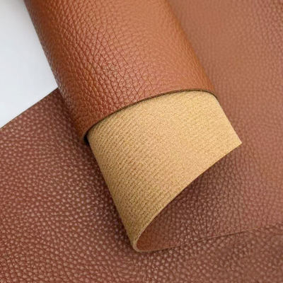 1.8mm dik PVC Litchi Patroon Synthetisch nepleer voor tas Tafelmat Gordel Sofa Decoraties-Versatile meubels Outdoor Craft