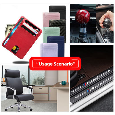 Heldergekleurde kunstleer met imitatie koolstofvezelnerf PVC kunstleer Schoenen Kussen Auto Interieur Decoratieve Stof