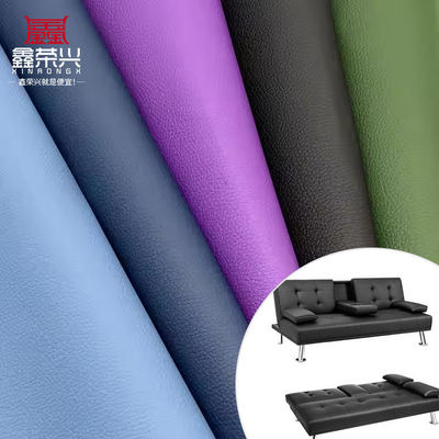 D90 Lychee geïmpregneerd nepleerstof 150cm breed PVC kunstmatig synthetisch leer voor bankzak stoel auto voetmat meubels