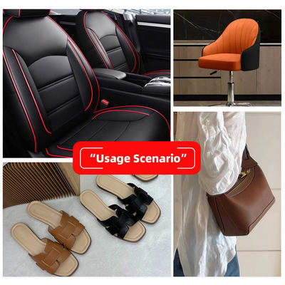 D90 Lychee geïmpregneerd nepleerstof 150cm breed PVC kunstmatig synthetisch leer voor bankzak stoel auto voetmat meubels