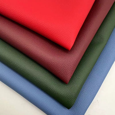 D90 Lychee geïmpregneerd nepleerstof 150cm breed PVC kunstmatig synthetisch leer voor bankzak stoel auto voetmat meubels