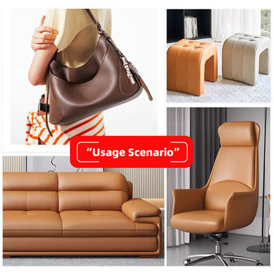 Groothandel Geweven Litchi PVC Waterdicht Kunstleer voor Sofa Stoel Meubels Kunstleer Materiaal
