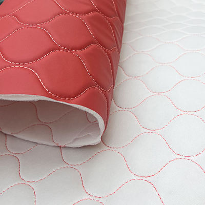 PVC 3 mm spons Textuurde valse synthetische leder anti-krab waterdicht zachte meubelbedekking voor banken massages stoelen Autostoeltjes