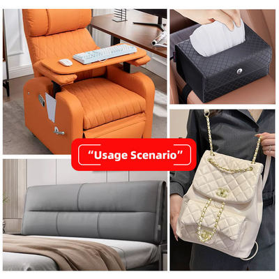 PVC 3 mm spons Textuurde valse synthetische leder anti-krab waterdicht zachte meubelbedekking voor banken massages stoelen Autostoeltjes