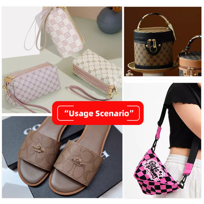 Bedrukt PVC kunstleer van 0,8 mm dik voor tassen & portemonnees