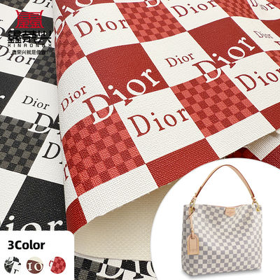 Bedrukt PVC kunstleer van 0,8 mm dik voor tassen & portemonnees