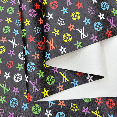 Waterdicht gedrukt PVC-vervalsleder voor tassen en ambachten