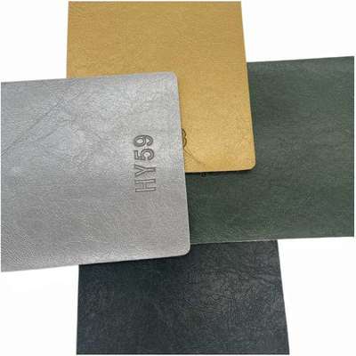 0.6mm PVC Faux Leather for Furniture Upholstery and Bags