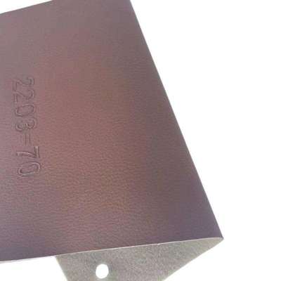 PVC Tech Stof Ondersteunde Fals Leer Voor Meubelen 140cm Breed