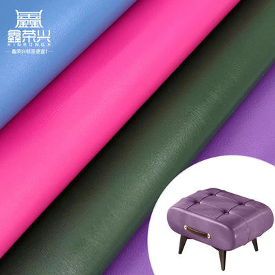 PVC gebreide lederstof 0,6 mm dik voor meubels en auto-stoffering