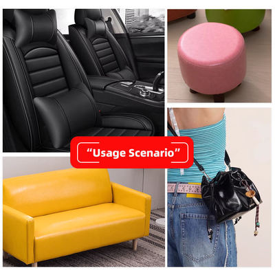 PVC olieachtig synthetisch leer voor meubels 54" breed