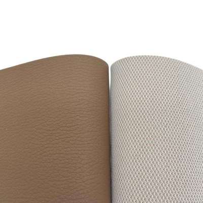 1.0mm PVC slijtvast Embossed 137 Litchi Grain Kunstmatig synthetisch leer voor autostoeltje Mat Sofa Stoel Gordel Fake Leer Stof