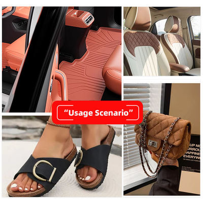 PVC Rhombus Punching Embossed Style Kunstmatig synthetisch leer voor auto Voeten Autostoeltjes Sofa Decoratie Tas Fake Leer Stof