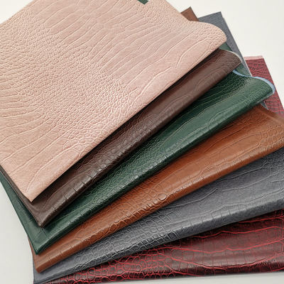 PVC krokodilkorrel kunstmatig synthetisch leer portemonnee doos schoenen Ntoebook nep leerstof