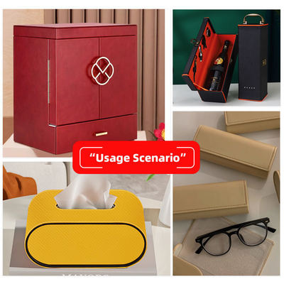 PVC R64 Graan Synthetisch Lederen Portemonnee Case Schoenen Notitieboek Lederen Stof