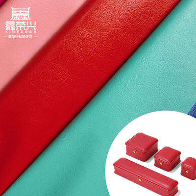 PVC R64 Graan Synthetisch Lederen Portemonnee Case Schoenen Notitieboek Lederen Stof