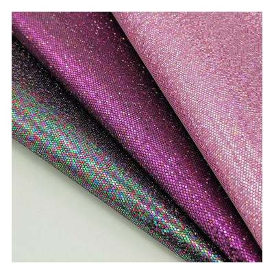 Groothandel Mesh Glitter Stof Synthetische kunstmatige vervalste lederen schoenen Telefoonschuil Vanity Case Handtas Notebook lederen stof