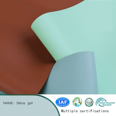 Semi PU 1.3mm Geslepen Zandkorrel Synthetisch Lederen Portemonneehoes Schoenen Notitieboek Tafelmat Lederen Stof