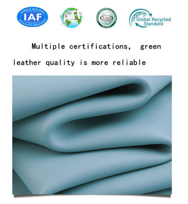 Semi PU 1.3mm Geslepen Zandkorrel Synthetisch Lederen Portemonneehoes Schoenen Notitieboek Tafelmat Lederen Stof