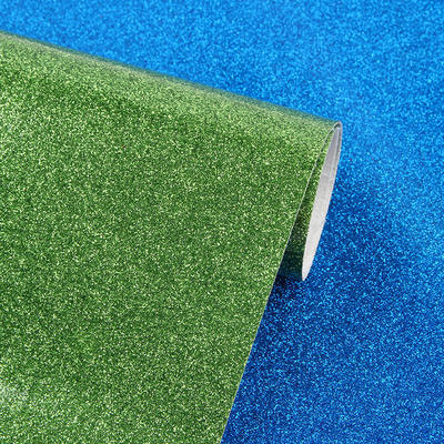 PU gecoate film glitter stof voor schoenen strik ambachten kunstleer synthetisch leer waterdicht stretch voor bankvoering buiten