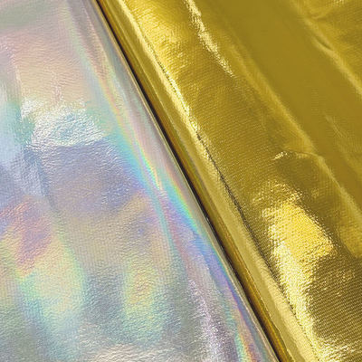 PVC Holografisch Lederen Laser Metalen Spiegel Synthetisch Lederen Waterdicht Fake Materialen voor Sofa Tafel Mat Vanity Case Schoenen