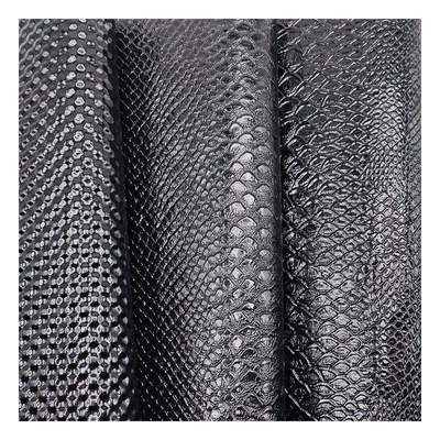 Hoogglanzend patroon PVC synthetisch leer dierpatroon schoenen zakken en tassen nepleerstof