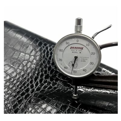 Highlight krokodil PVC synthetisch leer dierpatroon schoenen zakken en dozen Goedkope prijs nep leerstof