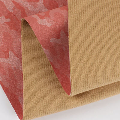 PU Gevriesde schapenvel Nubuck Graan Camouflage Synthetische lederen zak Schoenen Portemonnee Decoratie Notebooks Hoesje Fake lederen stof