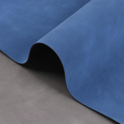 PU Tweekleurig Gematteerd Schapenleer Nubuck Nerf Synthetisch Lederen Tas Schoenen Portemonnee Versier Notitieboeken Etui Kunstleer Stof