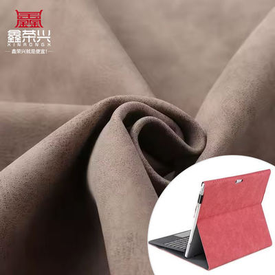 PU Frosted Yangbuck Nubuck Grain Kunstleer voor Tassen Schoenen Portemonnee Decoratie Notitieboeken Etui Kunstleer Stof