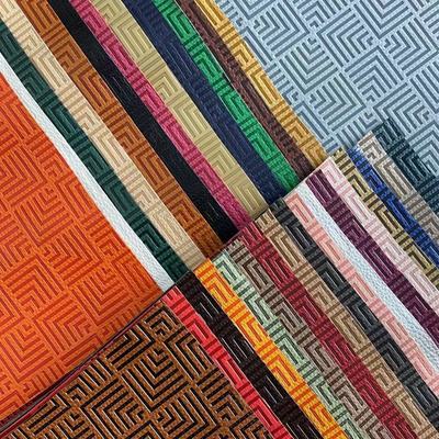 Aanpassen PU Vinyl Mode Kleurverandering Gedrukt synthetisch leer voor schoeisel tafelmat nep leerstof