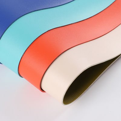 1.8mm Thickness 54/55" Width PVC Leather Synthetic Leather with 25 Colors for Bags and Sofa Use