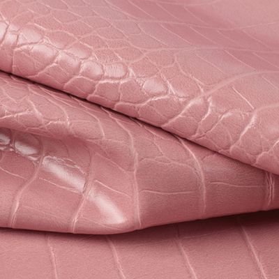 PVC-leer, nepleerstof met dierlijk patroon, 137 cm breed en dubbel geborstelde achterkant