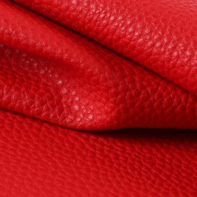 58 Kleuren PVC-leer met dubbele geborstelde achterkant en geïmprimeerd patroon voor tassen en meubels