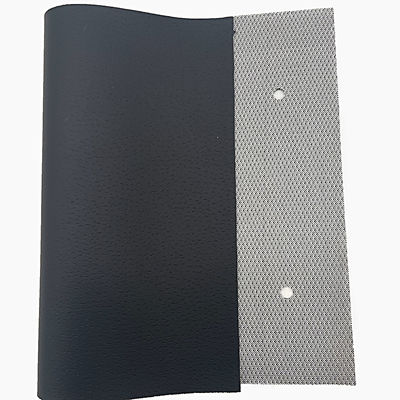 PVC-leer, nepleerstof met zeven kleuren in voorraad, 50 yards MOQ en 100000 meter productiecapaciteit