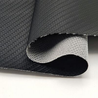 Hot-sale PVC Carbon Fiber Woven Patterns Kunstmatig Synthetisch Lederen Goedkope Prijs Stoel Sofa Schoenen Auto Voet Mat Fake Lederen