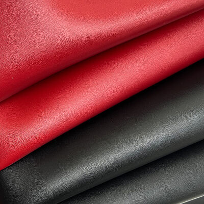 PVC lamsgraan dubbel gezicht synthetisch kunstleer Stretchy waterdicht materiaal voor tas tafelmat gordel Decoratie Fux