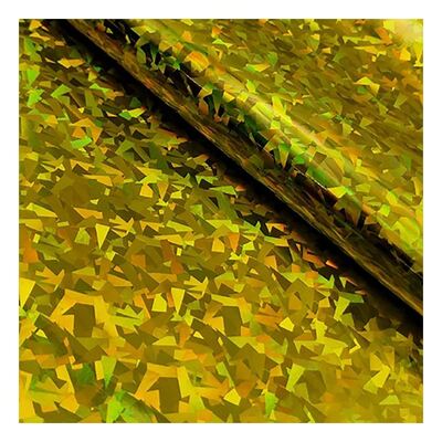 PU Holografische spiegel Synthetisch leer voor schoenen Vanity Case Bag Notebook False Leather Fabric