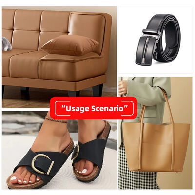 SEMI PU Koeien Kalf Graan Synthetisch leer voor zak Zofas stoel zak Schoenen Tafelmat Decoratief Auto Fake leerstof