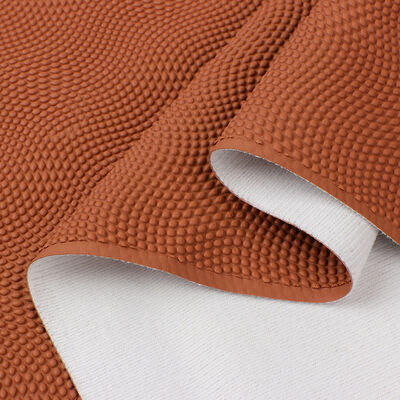 Waterdicht PVC kunstmatig leder Basketbal Graan Gedrukt stijl voor Ball Bag Autostoeltjes Decoratieve Faux Craft Sofa
