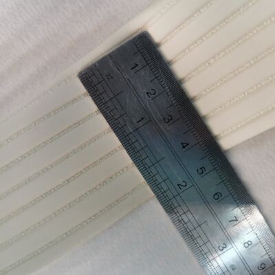 PVC gestreept nerf synthetisch kunstleer met reliëf namaakleer materialen voor meubels voor banken huishoudelijke benodigdheden