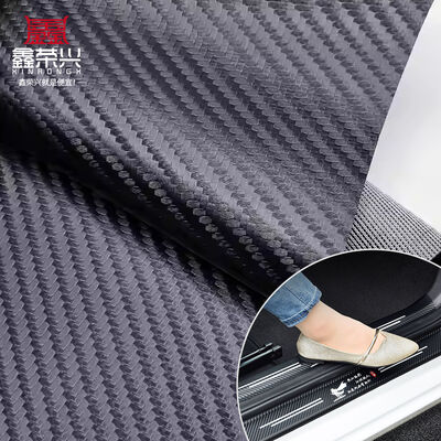 Hot-sale PVC koolstofvezel graan patronen kunstmatig synthetisch leer goedkope prijs stoel bank schoenen auto voet mat nep leer
