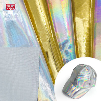 PVC Holografisch Lederen Laser Metalen Spiegel Synthetisch Lederen Waterdicht Fake Materialen voor Sofa Tafel Mat Vanity Case Schoenen