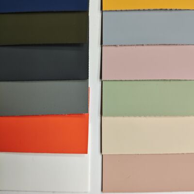 MATTE LEER FILM Breed assortiment verpakkingsproducten Leerproducten verkrijgbaar in PVC PU en semi PU-typen voor meerdere industriële toepassingen