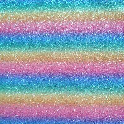 Rainbow Glitter Checker Pattern PVC synthetisch leer voor tassen, schoenen en ambachten