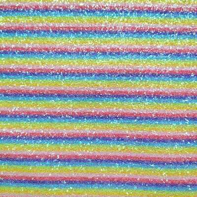 Rainbow Glitter Checker Pattern PVC synthetisch leer voor tassen, schoenen en ambachten