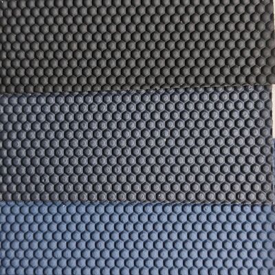 Hexagonale geïmpregneerde basketbal textuur PVC synthetisch leer roll kunstmatig leer voor tassen Meubelen Auto interieur