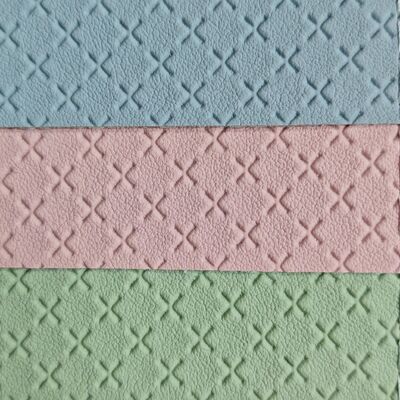 Hexagonale geïmpregneerde basketbal textuur PVC synthetisch leer roll kunstmatig leer voor tassen Meubelen Auto interieur