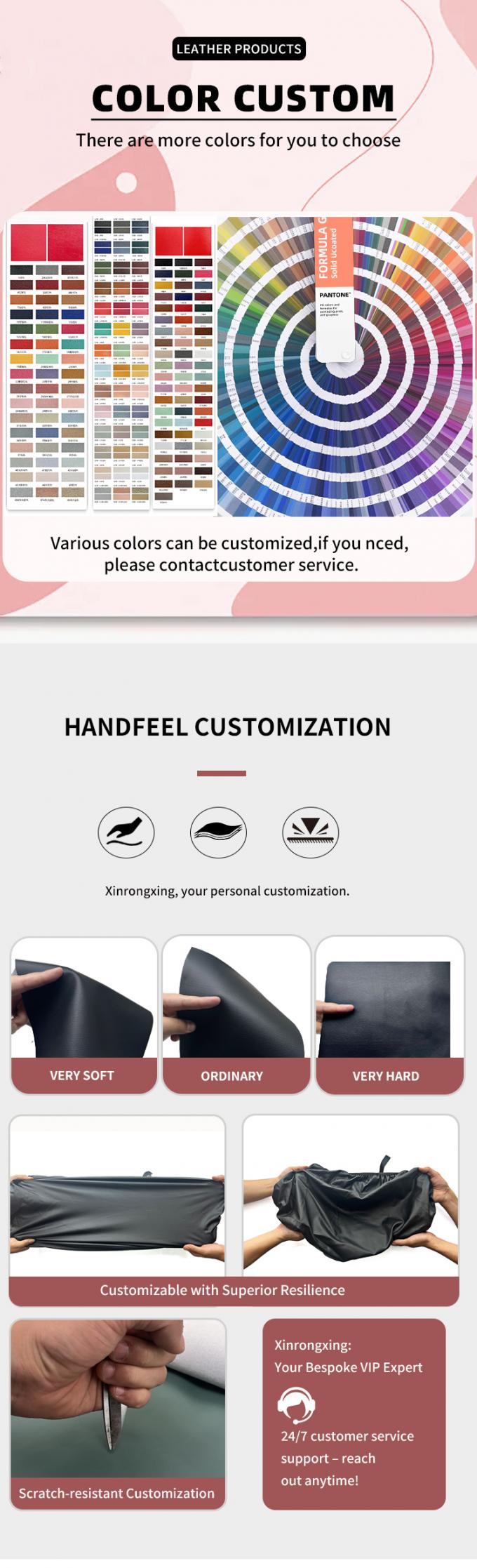 Gedrukt PVC 0,7/0,9 mm Synthetisch leer 4-Way Stretch Faux Leather Materials voor Motorfiets Fiets Zitbedekking Meubelen Auto 5